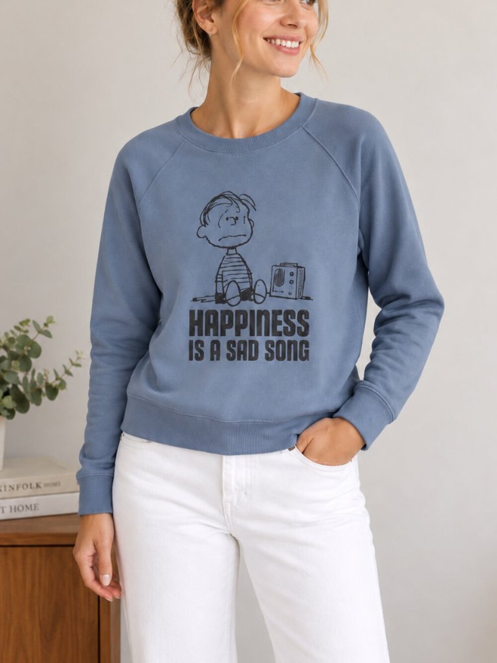 UNIQLO UT x Peanuts “Happiness Is a Sad Song” Sweatshirt – XS